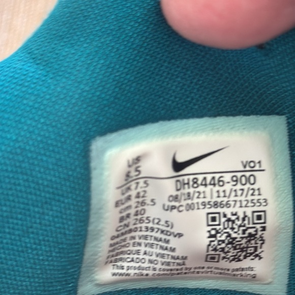 Nike PG 6 NRG All Star Game Weekend Paul George DH8446-900 TEAL PINK -8.5 M 10W - Picture 12 of 16